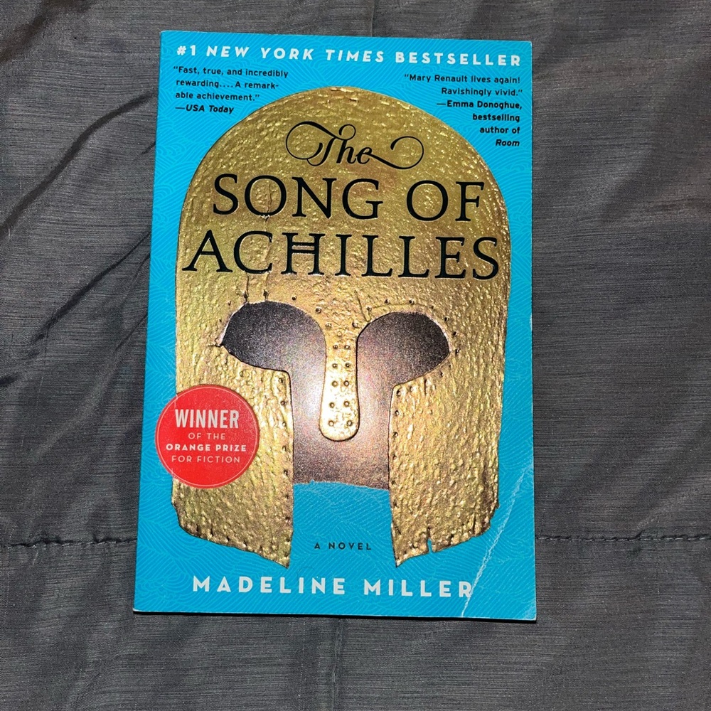 Madeline's The Song of Achilles - Vibrant Blue and Gold